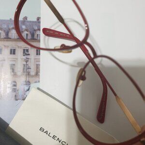 Balenciaga Eyeglasses Optical Frame With Case Women Fashion Formal Accessory